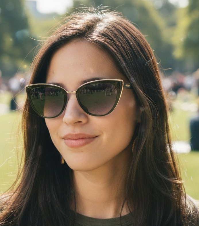 -GS13 Blue Sunglasses